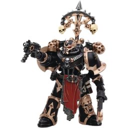 Figura Chaos Space Marine D-04 Warhammer 40.000 Black Legion Articulada 12 Cms