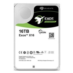 Disco duro Seagate Exos X16 16 TB HDD 7200 rpm SATA 6 Gb/s 256 MB cache