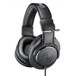 Audio-Technica ATH-M20x Auriculares de Monitorización Profesional Dinámicos Cerrados Negros