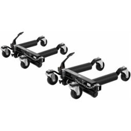 MSW Posicionador de coches hidráulico - 680 kg por pieza - entre 380 y 660 mm - 2 piezas 10060930