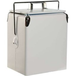 Fijalo Nevera acero pp 17 l. Blanco 32x24x36cm