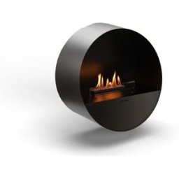 Planika Chimenea bioetanol acero para pared y suelo