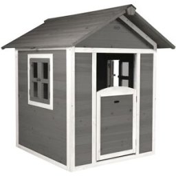 Axi Casita de juegos infantil gris, 135 x 111 x 133 cm