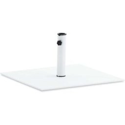 Defora Home Base de parasol plancha acero 60x60 blanco 28kg