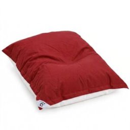 Deco Arts Funda puf flotante piscina gigante xxl anti-uv 180x140cm rojo