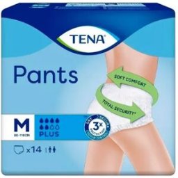 Tena Pantalon Calzoncillos Calzoncillos medianos 80/110cm x14