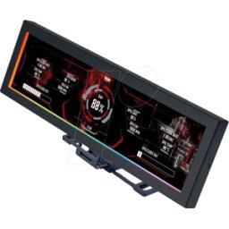 LIAN SM088X - Lian Li 8,8" Pantalla Universal - negro
