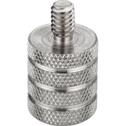 MONACOR MON MAC-50 - Tornillo adaptador, 6,3 mm exterior, 9 mm interior