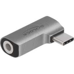 DELOCK 64192 - Adaptador de audio USB Tipo-C - toma de 4 pines de 3,5 mm