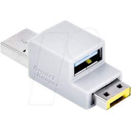 SMARTKEEPER SK OM03YL - Bloqueo de memoria, USB tipo A, amarillo