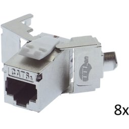 TTL NETWORK TTL 1808-8 - Cat.6a Módulo KEYSTONE, GHMT, 8 piezas