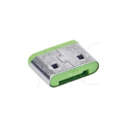 SMARTKEEPER SK CL04P1GN - Cerradura de puerto, USB Tipo C, 10 piezas, verde