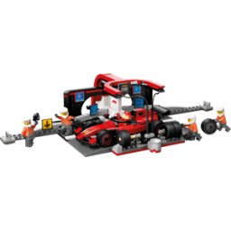 LEGO 60443 - Parada en boxes LEGO® City F1 con tripulación en boxes y