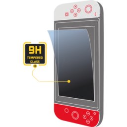 STPL JVASWI00008 - Cristal protector de pantalla Steelplay, interruptor