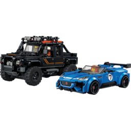 LEGO 77264 - Campeones de Velocidad LEGO® - Proyecto Jaguar 7 y Defensor Land