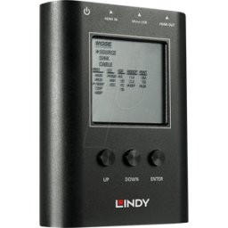 LINDY 32675 - Analizador de señal HDMI y generador, 4K 60 Hz