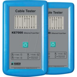 KURTH ELECTRONIC KURTH KE7000 - Kit KE7000 - Comprobador de cables LAN - par de dispositivos