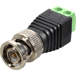 DELOCK 65323 - Adaptador BNC > bloque de terminal de 2 clavijas