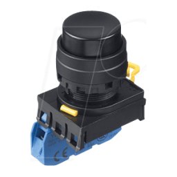 IDEC ID YW1BA2E10B - Palpador de montaje YW, 29 mm, 1 no, negro