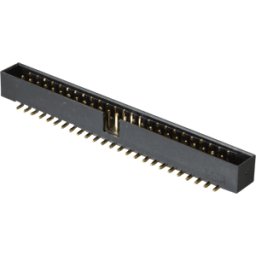 FREI WSL 2X25SMD 2,00 - Tapón de bandeja SMT, 50 pines, recto, chapado en oro