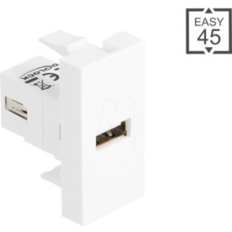 DELOCK 90908 - Easy 45 USB 2,0 Tipo-A zócalo > USB Tipo-A zócalo