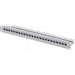 TELEGÄRTNER TG 100007021 - Soporte de módulo de 19", 1U con acoplamientos 24 AMJ-SL