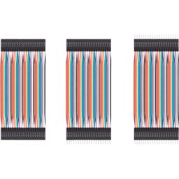 FREI DEBO KABELSET9 - Tarjetas de desarrollador - cable de puente, 10 cm, 3x 40 cables