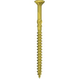 REISSER SCHRAUBENTECHNIK MHS 3,5X65-120 - Tornillos para paneles de madera maciza, acero galvanizado, 3,5