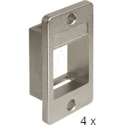 DELOCK 86413 - Soporte Keystone 1 puerto>instalación de dispositivos, 4