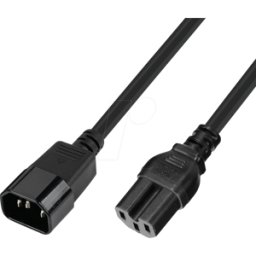 TTL NETWORK TTL 7196-1,0M - Cable calefactor C14 - C15 H05RR-F 3x1,00mm²