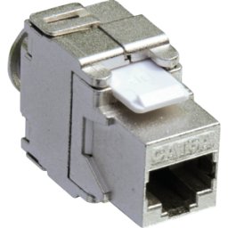 VALUE 26990366 - Conector hembra Keystone RJ45 > LSA Cat.6A, apantallado, platead