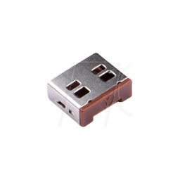 SMARTKEEPER SK UL03P1BN - Cerradura de puerto, USB tipo A, 10 piezas, marrón