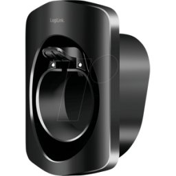 LOGILINK EVM0101 - Soporte de pared para cable de carga tipo 2, con bandeja para ca