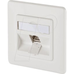METZ CONNECT BTR 1309111002-E - módulo E-DAT 1 Port UP Cat.6a blanco puro