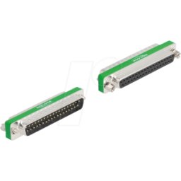 DELOCK 66480 - Filtro antiparasitario HF/EMI, clavija/hembra D-Sub de 37 polos