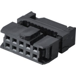 FREI PFL 10 - Conector hembra de montaje en poste, 10 pines, con protecci&oacu