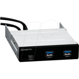 CHIEFTEC CFT MUB-3003C - Panel frontal, 3,5, 1 USB 3.1 tipo-C, 2 USB 3.0 tipo-A.