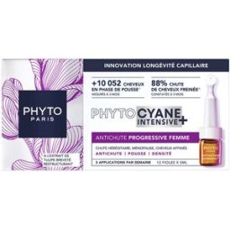 Phytocyane INTENSIVE+ ampollas mujer 12 u