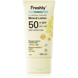 Freshly Cosmetics Pediatrics D+ Natural Suncare mineral lotion SPF50+ 50 ml