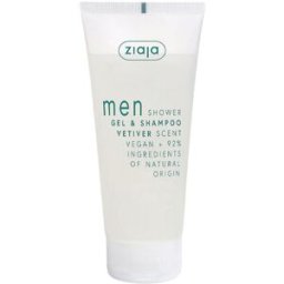 Ziaja Men gel de ducha y champú vetiver 200 ml