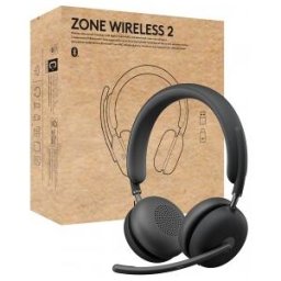 Logitech Zone Wireless 2 - auricular - USB-C a través de adaptador Bluetooth