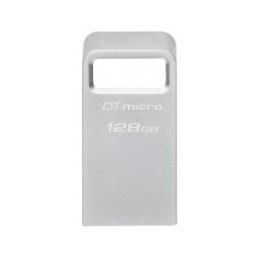 Kingston Technology DataTraveler Micro 128GB - USB Type-A - Plata