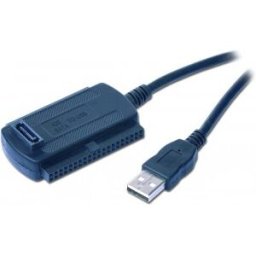 Gembird AUSI01 USB PATA/SATA Negro adaptador de cable