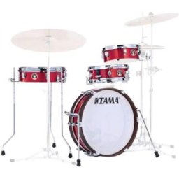 Tama Club Jam Pancake LJK48P-BRM Burnt Red Mist 18" Sets de batería sin herrajes