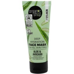 Organic Shop Mascarilla Facial de Hidratación Profunda Aguacate &