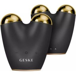 Geske Smart App Guided Lifting Facial Microcorriente 6 En 1 #Negro