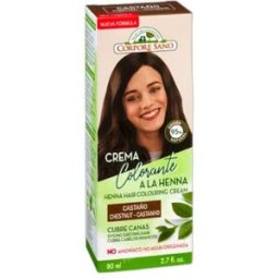 Corpore sano corpore sano crema colorante henna 80 mlcastano