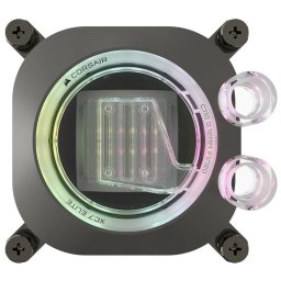Corsair iCUE LINK XC7 RGB ELITE Bloque de Refrigeración Líquida para CPU Gris Sigilo