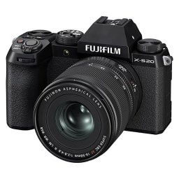 Cámara Mirrorless Fujifilm X-S20 26,1 MP Zoom Óptico 16-50mm Sensor X-Trans CMOS 4 IBIS WiFi