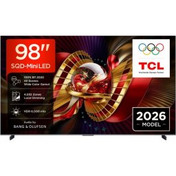 TV TCL QLED Mini LED C8L 98C8L 98" 4K UltraHD 144Hz Smart TV Google TV Dolby Vision HDR10